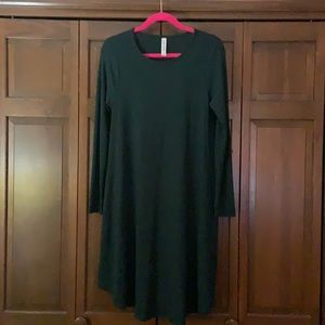 Forest Green Swing Dress